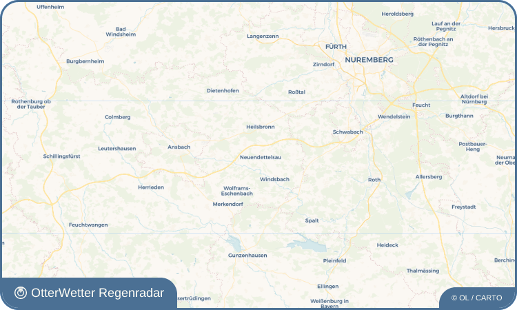 OtterWetter Regenradar-Widget Neuendettelsau