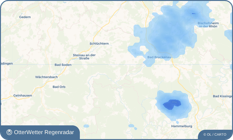OtterWetter Regenradar-Widget Neuengronau