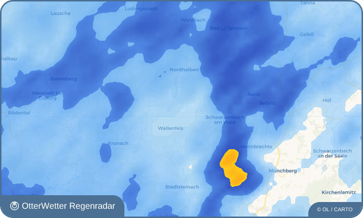 Wetter-Widget-Vorschau mit Vorhersagedaten für Neuengrün
