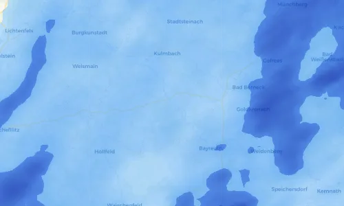 Regenradar Vorschaubild - Aktuelle Niederschläge in Neuenreuth a. Main und Umgebung