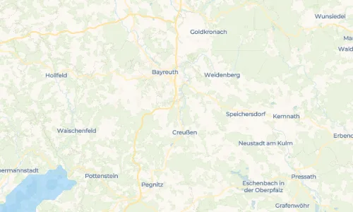 Regenradar Vorschaubild - Aktuelle Niederschläge in Neuenreuth und Umgebung