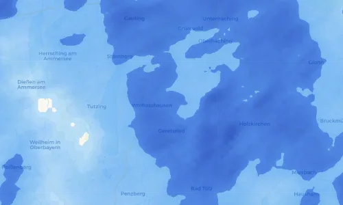 Regenradar Vorschaubild - Aktuelle Niederschläge in Neufahrn (bei Egling) und Umgebung