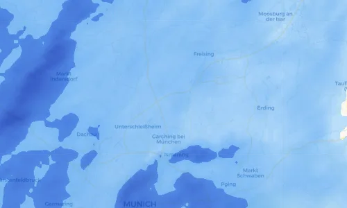 Regenradar Vorschaubild - Aktuelle Niederschläge in Neufahrn bei Freising und Umgebung