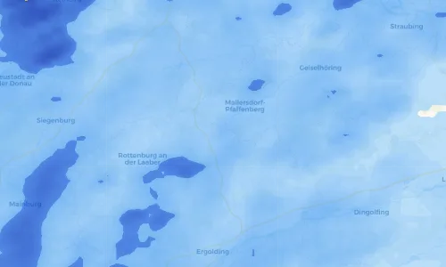 Regenradar Vorschaubild - Aktuelle Niederschläge in Neufahrn in Niederbayern und Umgebung