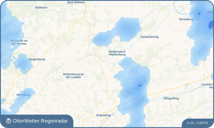 OtterWetter Regenradar-Widget Neufahrn in Niederbayern