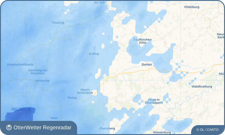 OtterWetter Regenradar-Widget Neufahrn