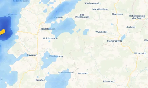 Regenradar Vorschaubild - Aktuelle Niederschläge in Neugrün und Umgebung