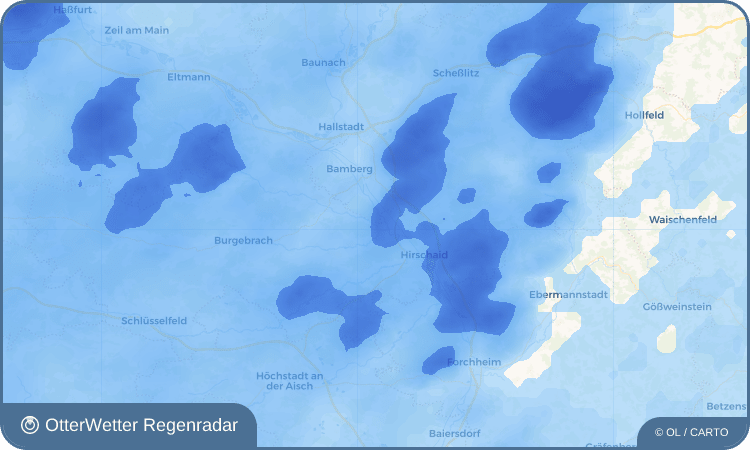 OtterWetter Regenradar-Widget Neuhaus