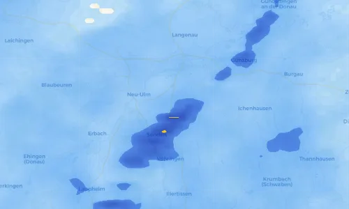 Regenradar Vorschaubild - Aktuelle Niederschläge in Neuhausen und Umgebung