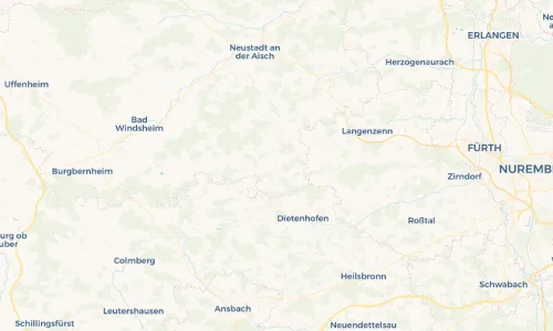 Regenradar-Vorschau: aktuelle Niederschläge in Neuhof an der Zenn und Umgebung