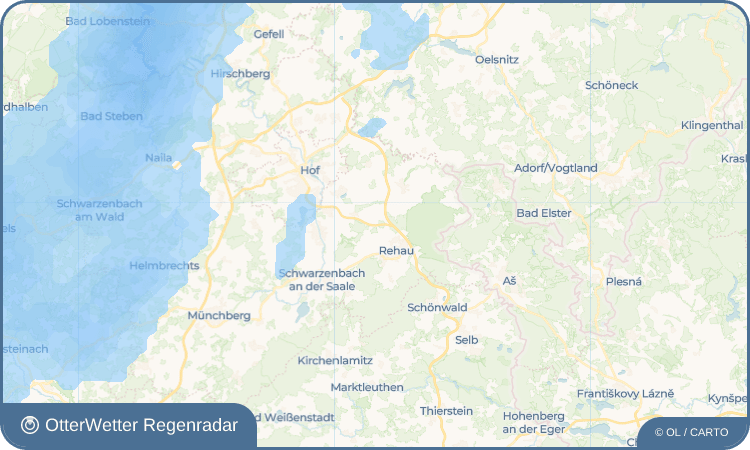OtterWetter Regenradar-Widget Neukühschwitz