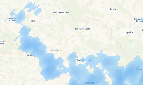 Regenradar Vorschaubild - Aktuelle Niederschläge in Neumühlen und Umgebung