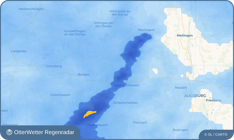 OtterWetter Regenradar-Widget Neumünster