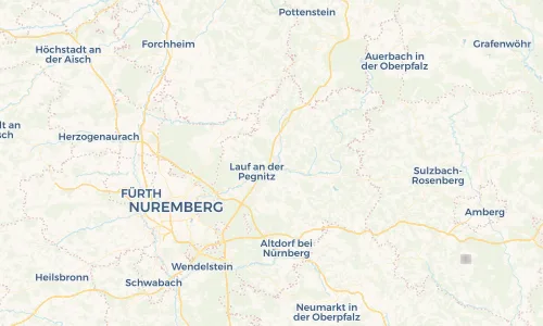 Regenradar Vorschaubild - Aktuelle Niederschläge in Neunkirchen am Sand und Umgebung