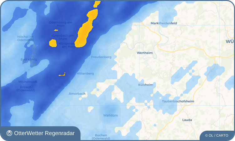 OtterWetter Regenradar-Widget Neunkirchen