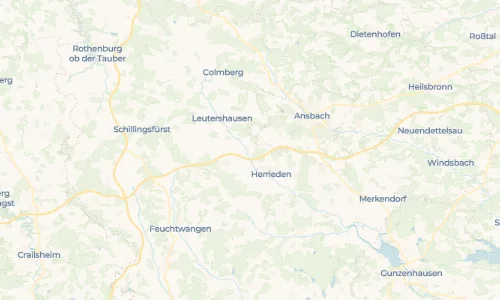 Regenradar Neunstetten: aktuelle Niederschläge in Neunstetten und Umgebung, Stand 29. Oktober 2026 um 3:55 Uhr