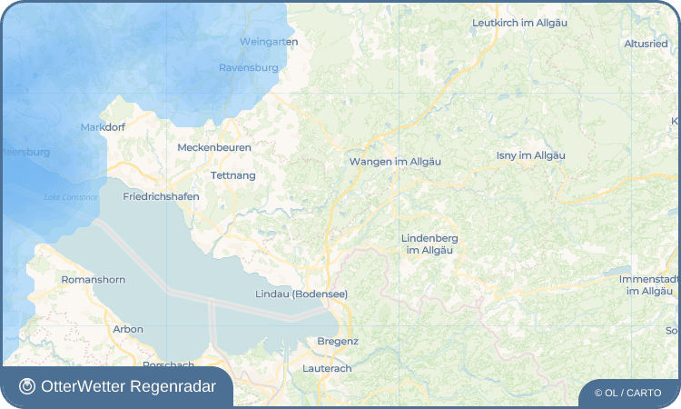 OtterWetter Regenradar-Widget Neuravensburg