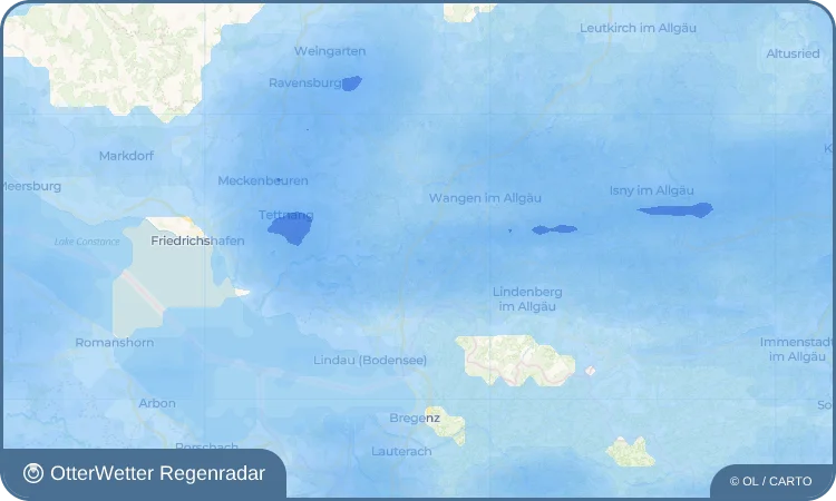 Widget-Vorschau für Neuravensburg Wetter-Widget-Vorschau mit Vorhersagedaten für Neuravensburg