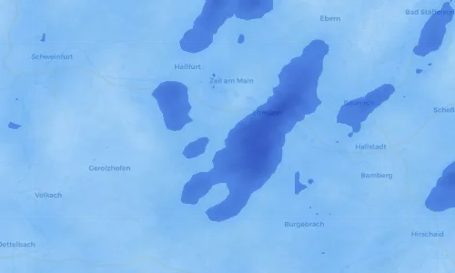 Regenradar Vorschaubild - Aktuelle Niederschläge in Neuschleichach und Umgebung