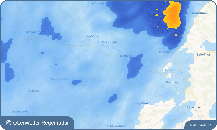 OtterWetter Regenradar-Widget Neuschleichach