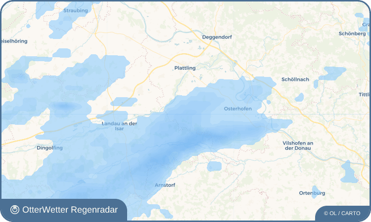 OtterWetter Regenradar-Widget Neusling