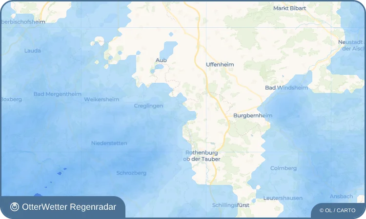 Wetter-Widget-Vorschau mit Vorhersagedaten für Neustett