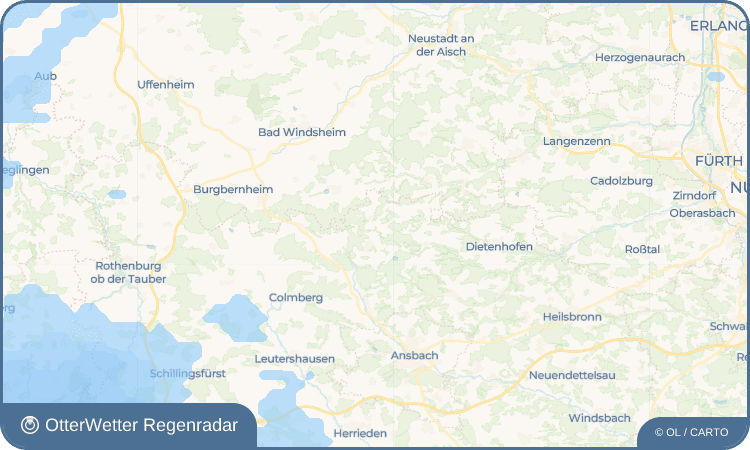 OtterWetter Regenradar-Widget Neustetten