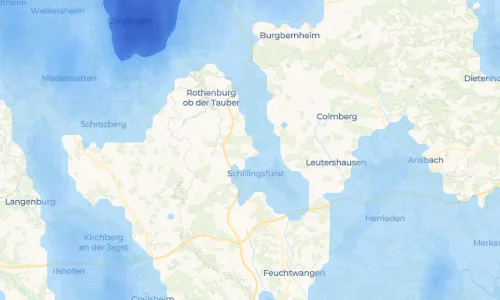 Regenradar Neuweiler: aktuelle Niederschläge in Neuweiler und Umgebung, Stand 19. Oktober 2026 um 2:10 Uhr
