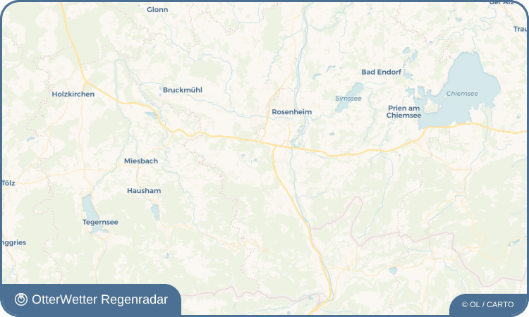 Wetter-Widget-Vorschau mit Vorhersagedaten für Nicklheim