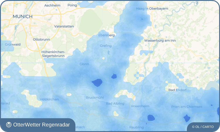OtterWetter Regenradar-Widget Niclasreuth