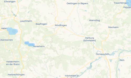 Regenradar-Vorschau: aktuelle Niederschläge in Niederaltheim und Umgebung