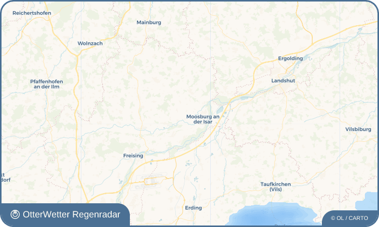 OtterWetter Regenradar-Widget Niederambach