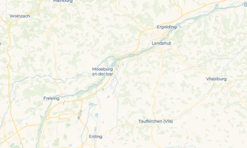 Regenradar Vorschaubild - Aktuelle Niederschläge in Niedererlbach und Umgebung