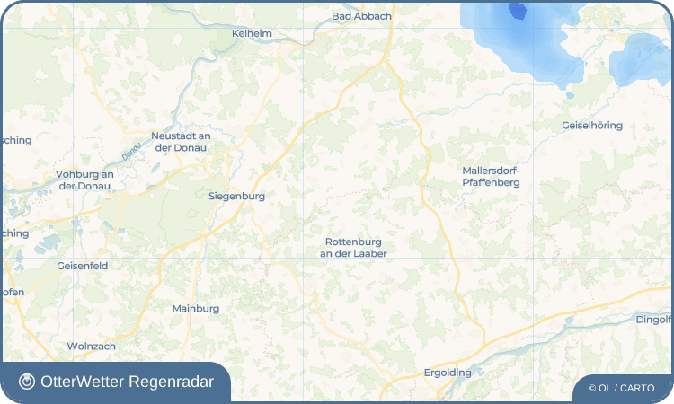 OtterWetter Regenradar-Widget Niedereulenbach