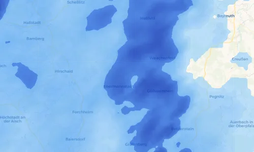 Regenradar Vorschaubild - Aktuelle Niederschläge in Niederfellendorf und Umgebung