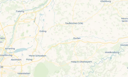 Regenradar Vorschaubild - Aktuelle Niederschläge in Niedergeislbach und Umgebung
