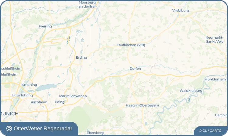 Widget-Vorschau für Niedergeislbach Wetter-Widget-Vorschau mit Vorhersagedaten für Niedergeislbach