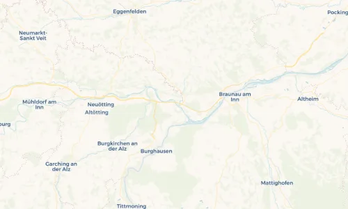 Regenradar Vorschaubild - Aktuelle Niederschläge in Niedergottsau und Umgebung