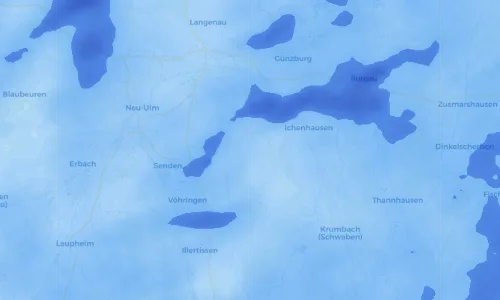 Regenradar Vorschaubild - Aktuelle Niederschläge in Niederhausen und Umgebung