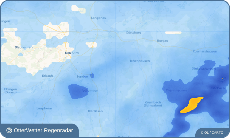 OtterWetter Regenradar-Widget Niederhausen