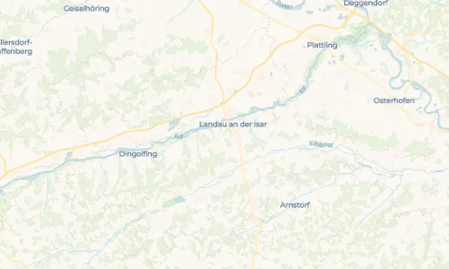 Regenradar Vorschaubild - Aktuelle Niederschläge in Niederhöcking und Umgebung