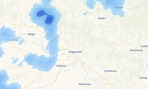 Regenradar Vorschaubild - Aktuelle Niederschläge in Niederkandelbach und Umgebung