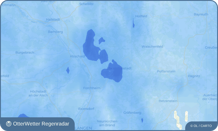 OtterWetter Regenradar-Widget Niedermirsberg