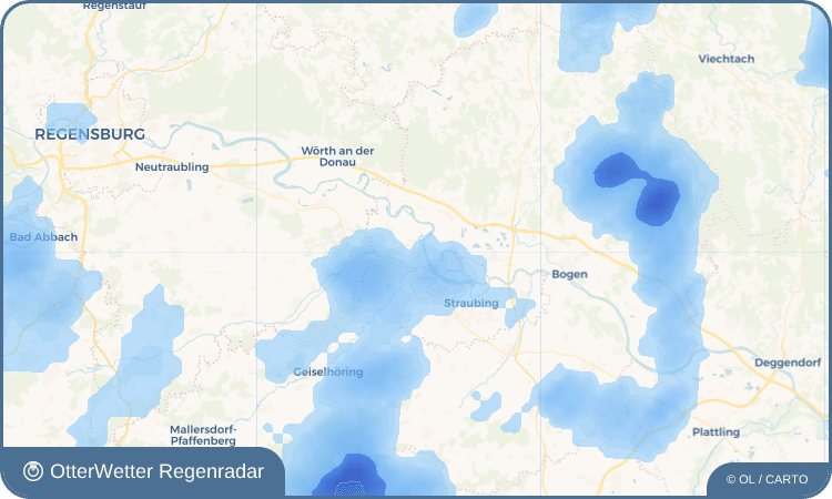 Widget-Vorschau für Niedermotzing Wetter-Widget-Vorschau mit Vorhersagedaten für Niedermotzing