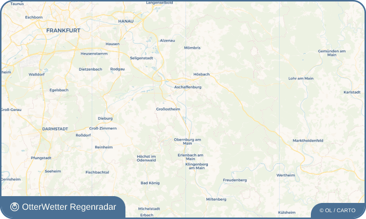 Widget-Vorschau für Niedernberg Wetter-Widget-Vorschau mit Vorhersagedaten für Niedernberg