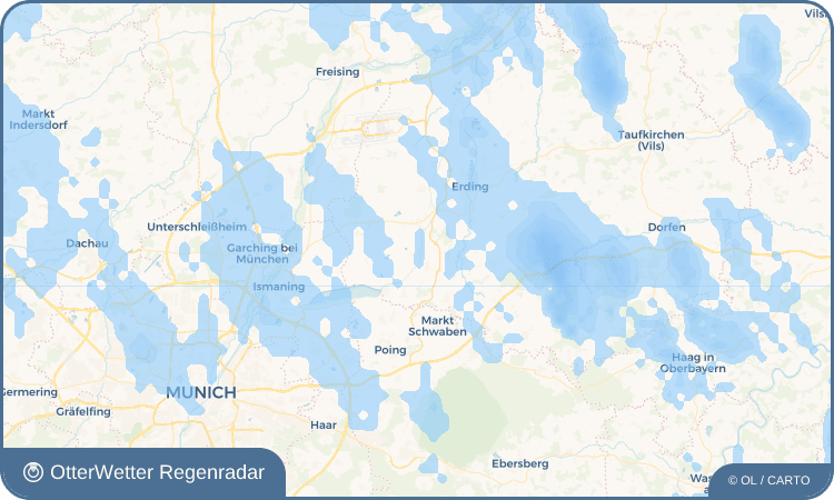 OtterWetter Regenradar-Widget Niederneuching