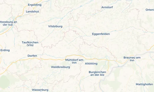 Regenradar Vorschaubild - Aktuelle Niederschläge in Niedertaufkirchen und Umgebung