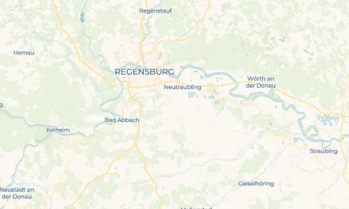 Regenradar Vorschaubild - Aktuelle Niederschläge in Niedertraubling und Umgebung