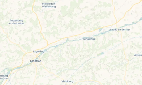 Regenradar Vorschaubild - Aktuelle Niederschläge in Niederviehbach und Umgebung