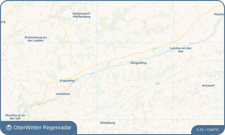 OtterWetter Regenradar-Widget Niederviehbach